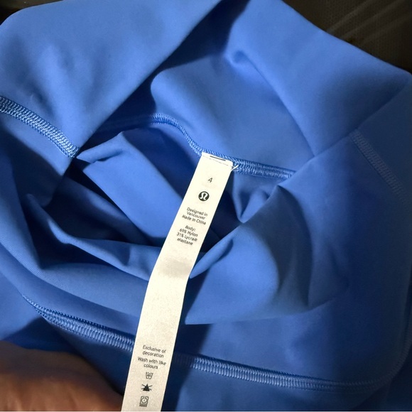 Lululemon Athletica Vibrant Blue Leggings - Picture 5 of 5